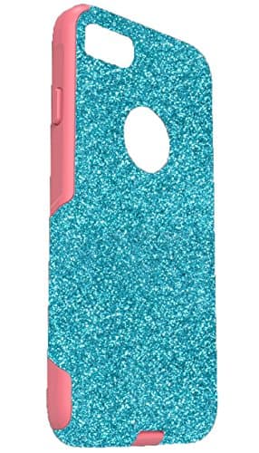 OtterBox Commuter Series Case for 5.5" iPhone 7 Plus - Custom Glitter Case for 5.5" iPhone 7 Plus - Paradise/Pink