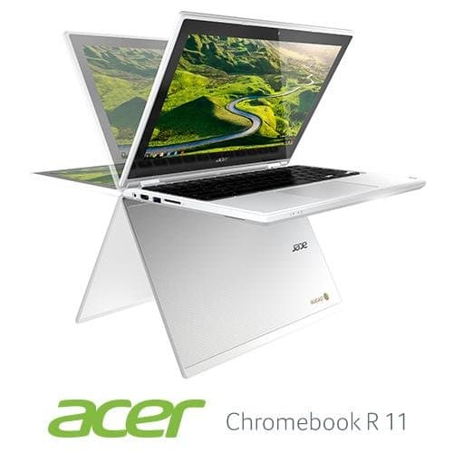 2017 Acer 11.6" 2-in-1 Flip Convertible HD IPS Touchscreen Chromebook, Intel Quad-Core N3150 up to 2.08GHz, 4GB DDR3L, 32GB SSD, 802.11ac, Bluetooth, HDMI, Webcam, USB 3.0 (Certified Refurbished)
