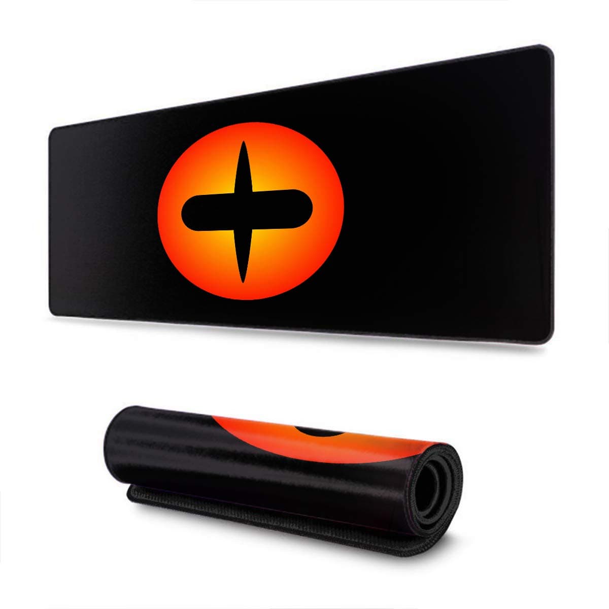 Large Gaming Mouse Pad Professional Gaming Mouse Pad for Uzumaki Naruto Hinata, Custom Design Stitched Edges Anti Slip Rubber Base-11.8x31.5x0.2 in