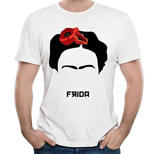 Romantic Fish T Shirts for Men Graphic Kahlo Summer Pattern Top Cartoon Red