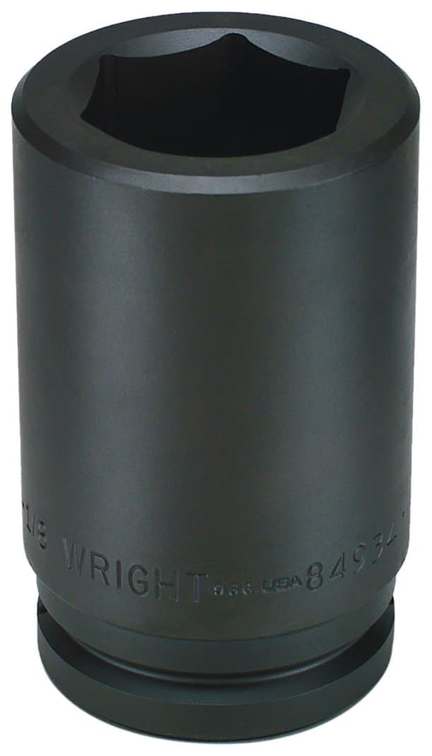 Wright Tool 849-60MM 60MM 1-1/2-Inch Drive 6 Point Deep Metric Impact Socket