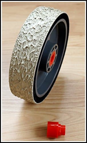 6" Grit:8000 PREMIUM REZ Soft Lapidary Diamond Cabbing Grinding Sanding Wheel