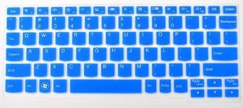 Folox Flexible Silicone Keyboard Protector Skins for Lenovo Flex 10 ,Flex A10, YOGA2 11, Flex 3-1120, IdeaPad 100S-11, YOGA 700-11, K21-80, MIIX4, Y7OO-11, MIIX 700 (Blue)