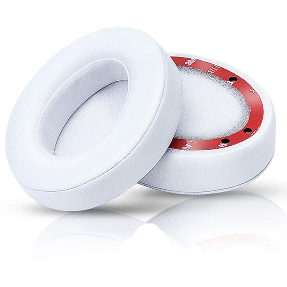 Miayaya Replacement Ear Pads Cushions For Beats Studio 2.0 Wired/Wireless B0500 B0501 Headphone & Beats Studio 3.0 Headphone Ear Cup Earmuffs Earpads (White)