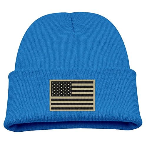HEZHENHH Subdued Us Flag Tactical Infant Cap For Infant