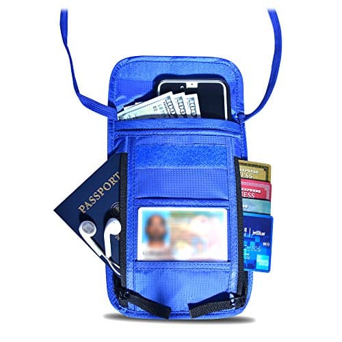 ULTD Destinations RFID Travel Wallet (Royal Blue)