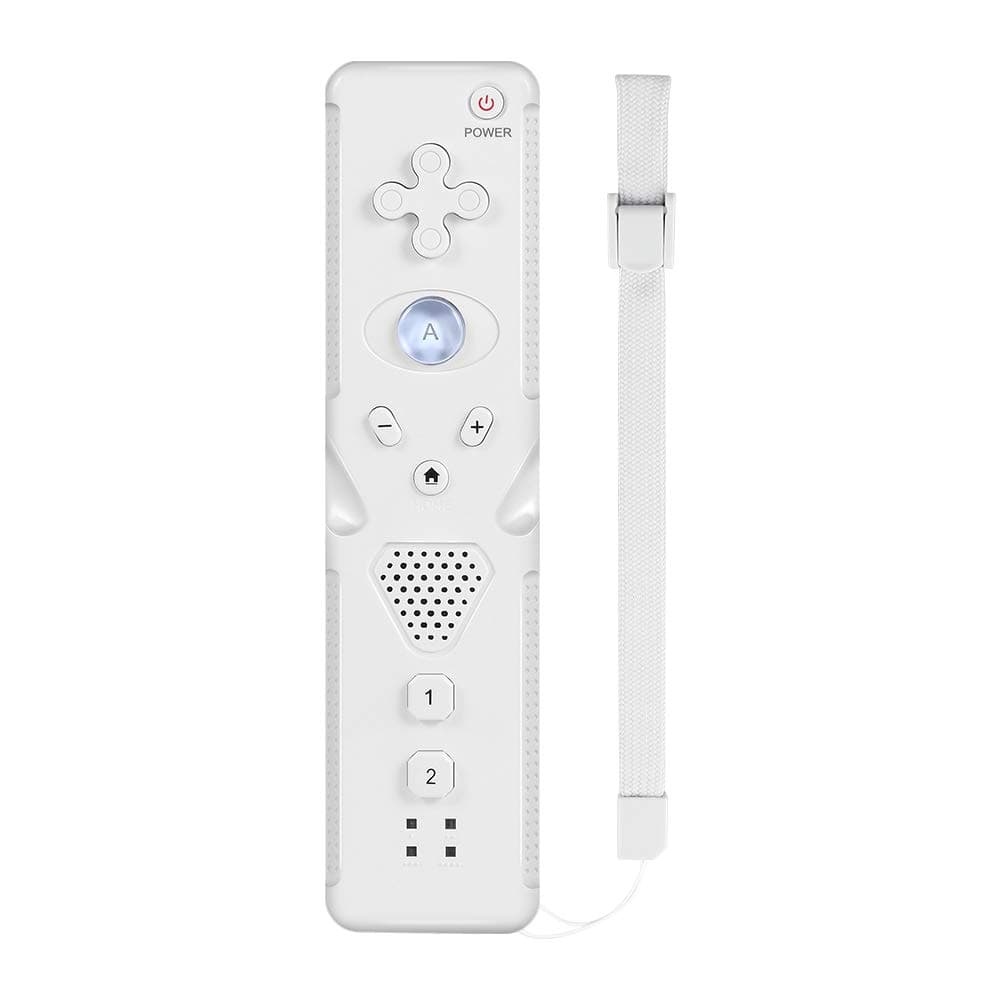 Wetoph Wii Remote Controller NK11 Wireless Remote Controller for Nintendo Wii/Wii U,No Motion Plus(Third Party Product)-Fine White