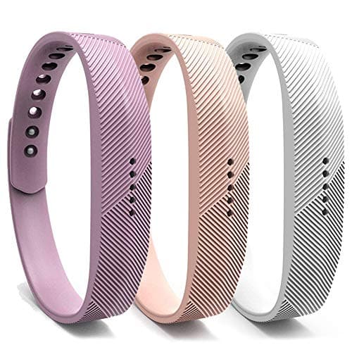 Bexido for Fitbit Flex 2 Strap Band, Replacement Accessory Soft Silicone Sport Bracelet Wristband for Fitbit Flex 2 Small Large
