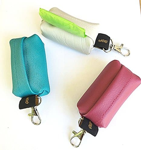 DIAPER WASTE BAG DISPENSER. Fits all waste bag roll with or without core (Burnt Pink)