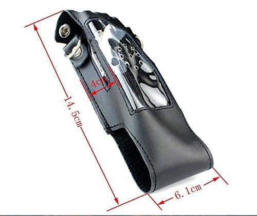 EmBest soft case with belt for walkie talkie UV-5R radio UV5R UV-5RB UV-5RE UV-5REPlus TONGFA UV-985 HYT TH-F8