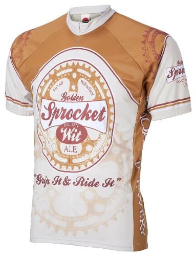 Moab Brewery Sprocket Ale Bicycle Jersey Medium