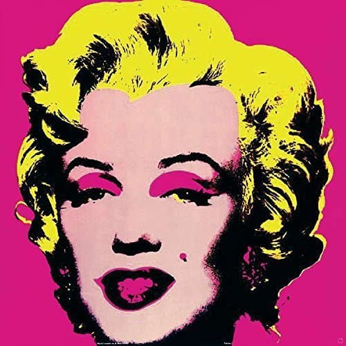 Rare Posters Marilyn Art Print Poster, Pink