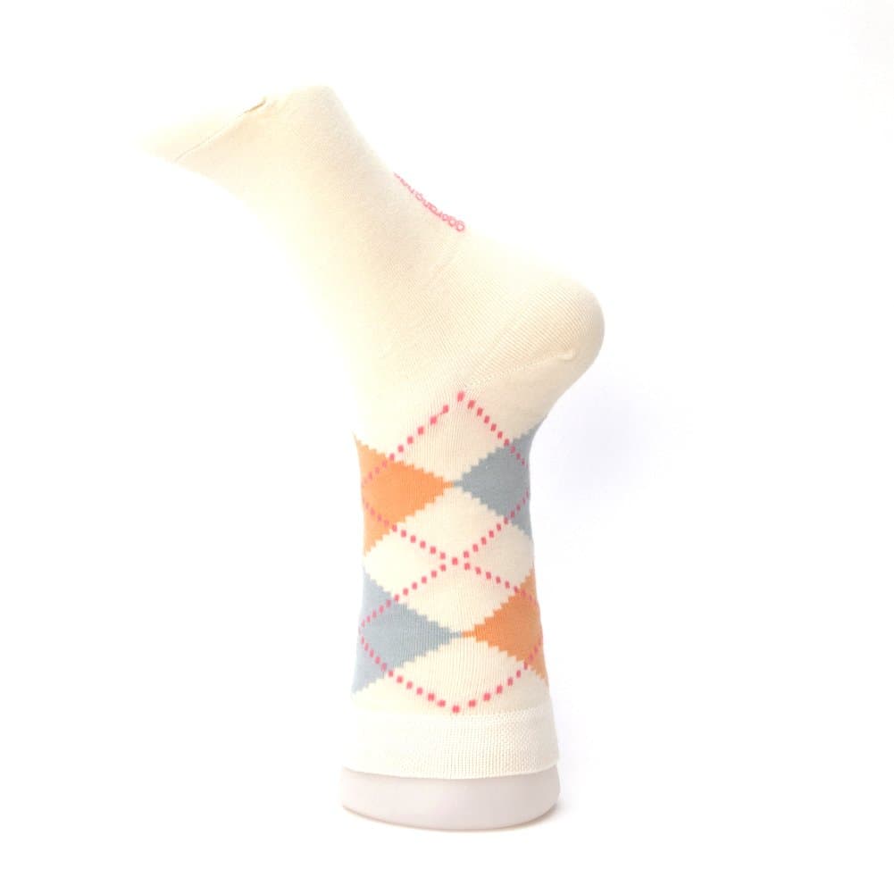 GGorangNae - Argyle - Women's Premium Ankle Socks