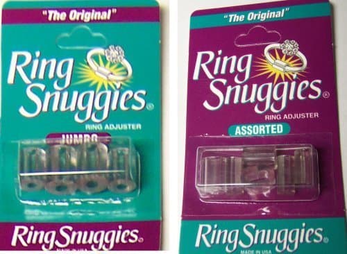 Ring Snuggies Adjusters Original AND Jumbo Sizes COMBO PACK (2-Pack)