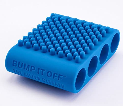 BUMP IT OFF Multi-Use Silicone Cleaning Tool for PETS - SPA & BEAUTY - LAUNDRY - KITCHEN | BLUE