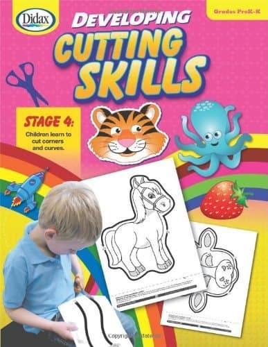 Developing Cutting Skill: Stage 4, Grades PreK-K Paperback – March 1, 2012 Paperback – 1605