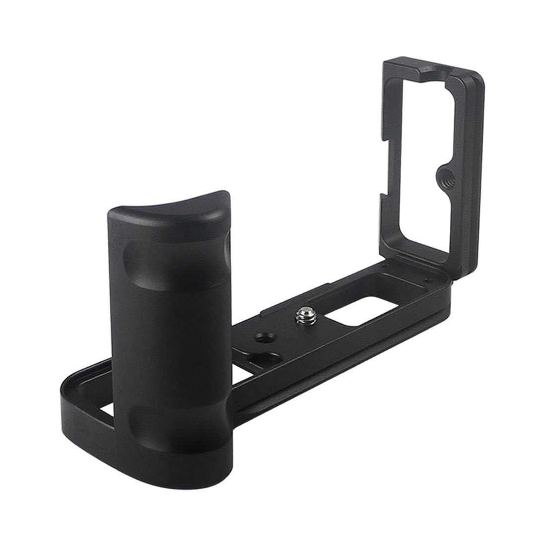 MENGS X-T2 L-Shaped Quick Release Plate with Grip Aluminum Alloy for Fujifilm X-T2 Camera Compatible with Arca-Swiss Standard