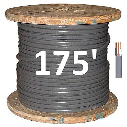 8/2 UF (Underground Feeder - Direct Earth Burial) Cable
