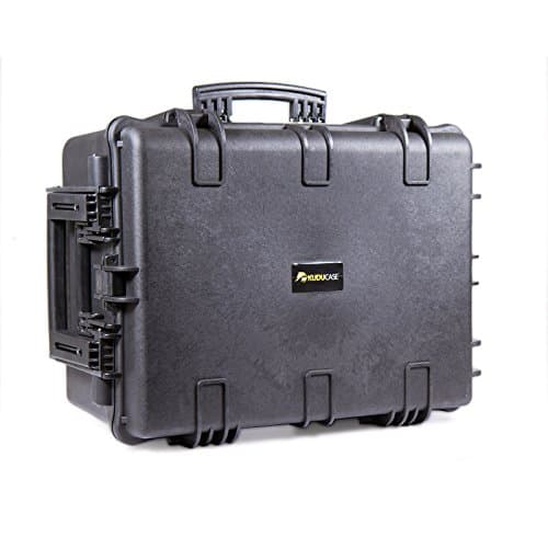 KuduCase 26.4 x 20 x 14" Multi-Purpose Waterproof Protective Equipment Hard Case with Wheels and Pick 'N' Pluck Foam