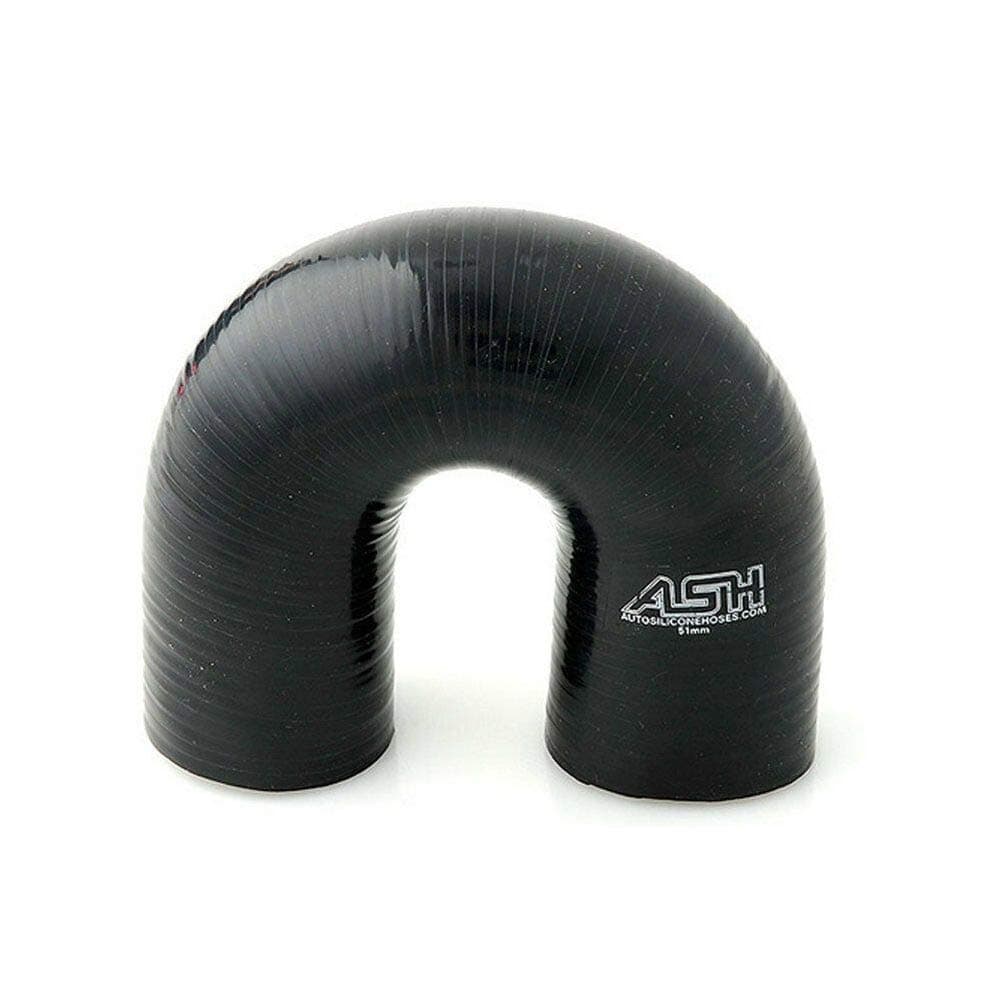 19mm Black 180 Degree Silicone Elbow Hose