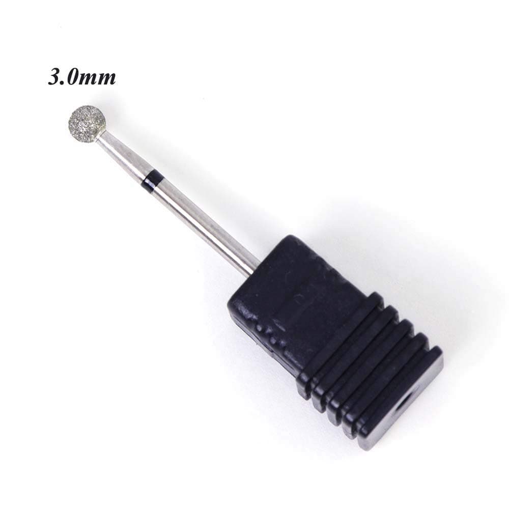 1pcs Diamond Nail Drill Machine Bit Ball Cuticle Clean Burr Rotary Milling for Electric Cutter Manicure Nail Art Tool JIJG01-05 JG05