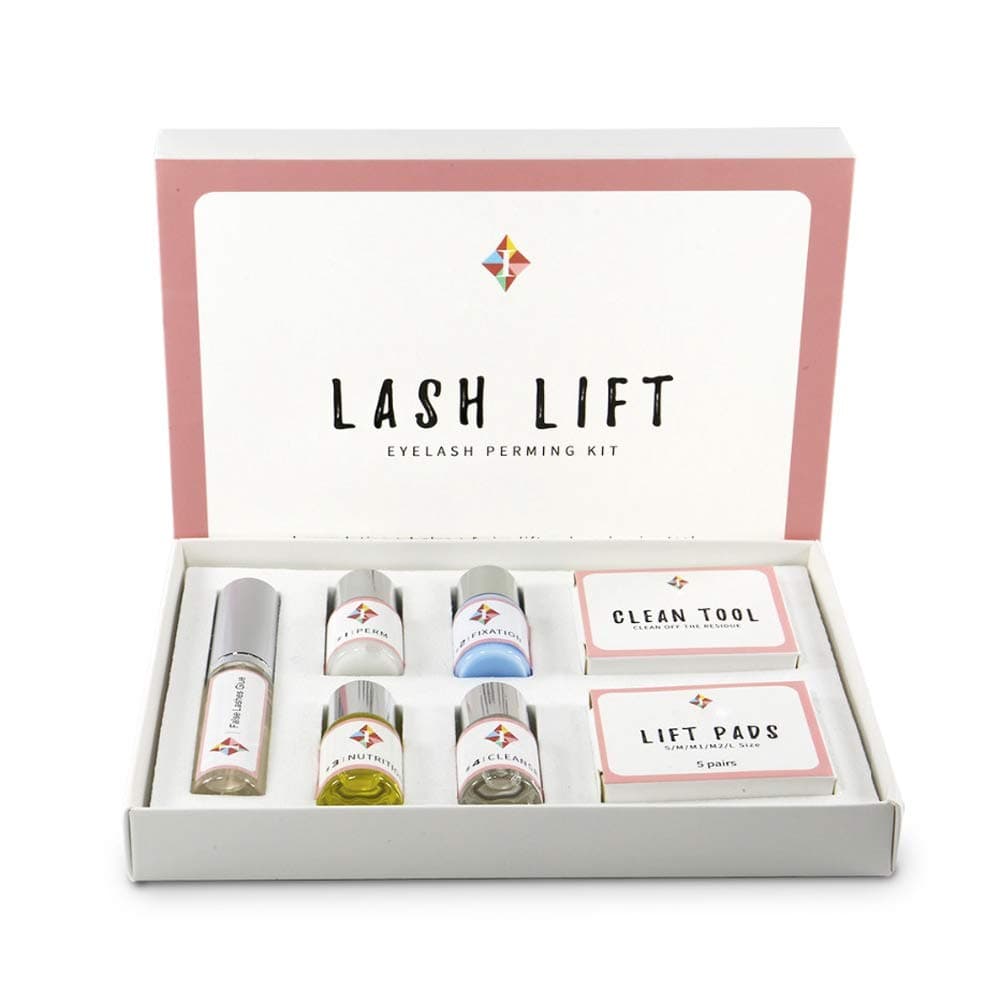 Cavis 7Sets/Lot Eyelash Perming Kit Lashes Lifting Cilia Lift Extension Perm Set Curling And Nutritious Growth Treatments Eyelash Growth Suit