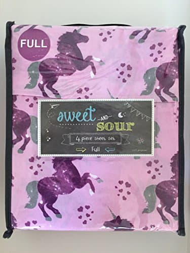 Sweet and Sour Stardust Unicorn Sheets (Full)