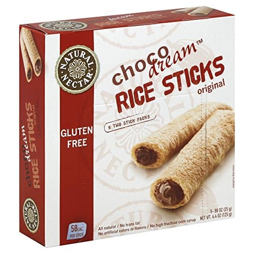 Natural Nectar Choco Dream Gluten-Free Rice Sticks, 4.4 Ounce (Pack of 9)