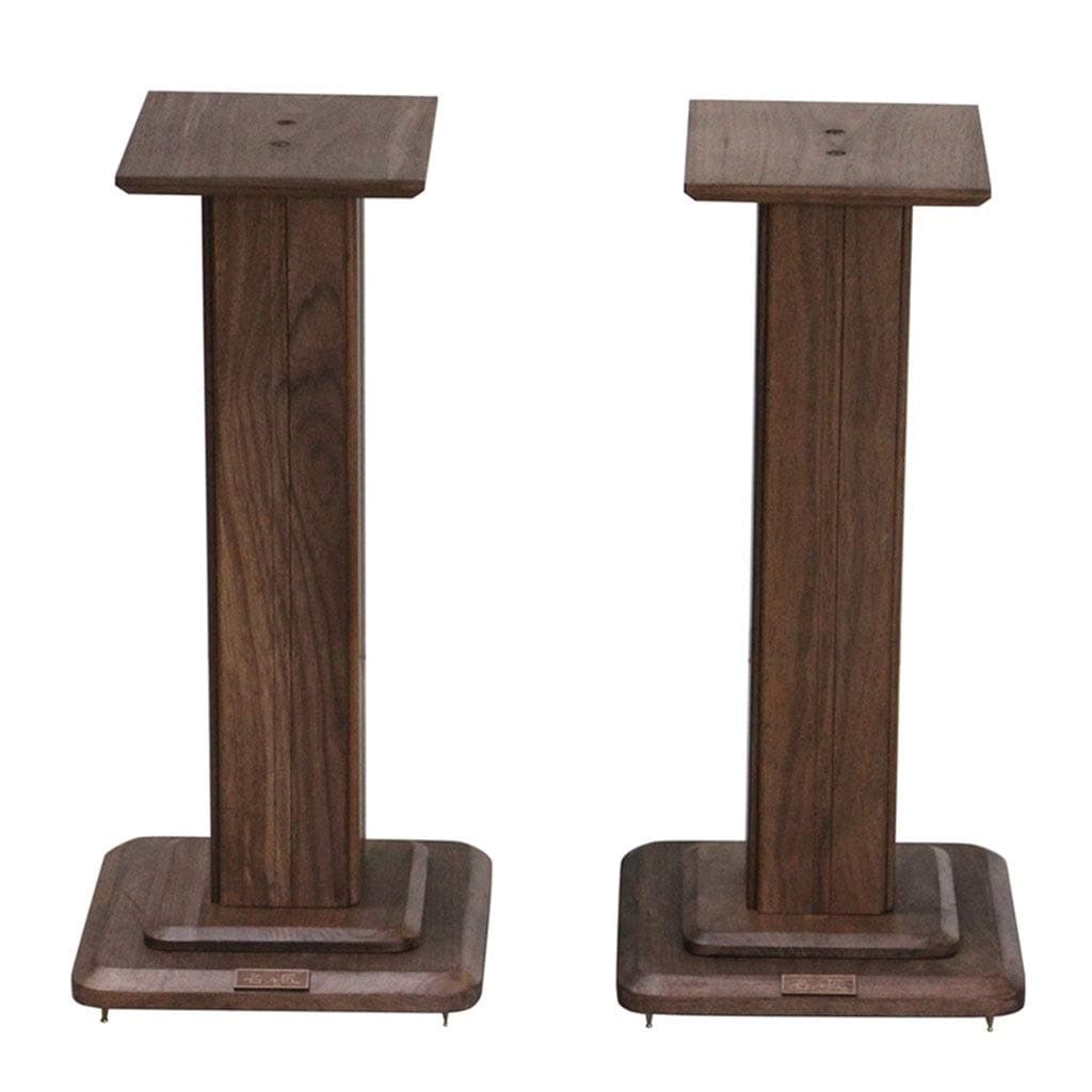 Speaker Mounts A Pair Of Speaker Brackets Solid Wood Speaker Stand Home Bookshelf Audio Rack Floor-standing Cinema Audio Support (Color : Brown, Size : 70cm (27.6 inch))