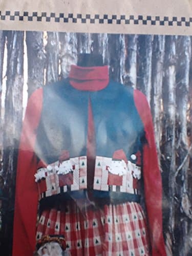 Santa Clause Vest Pattern by Peggy Morton Sizes S, M L, XL in One Pattern #107