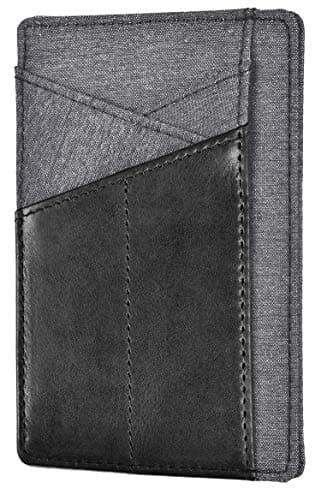 Slim Wallet Front Pocket Minimalist Genuine Leather RFID Blocking Card Holder