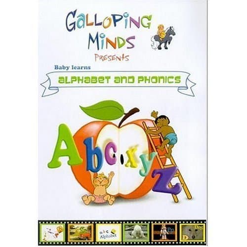Galloping Minds Baby Learns Alphabet and Phonics DVD
