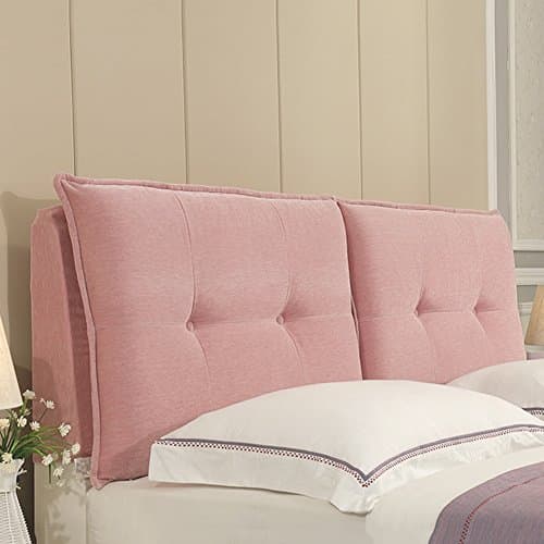 ZfgG Headboard Bedside Cushion Covers For Double Bed Large Backrest Waist Pad Cloth Art Soft Bag Back Pillow For Bedroom Sofa,Multifunction, Sponge Filling, 5 Colors, 14 Sizes Optional