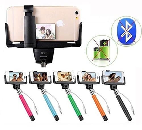 Wired Mirrored Selfie Stick