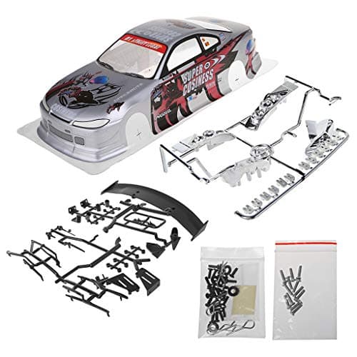 SmallJun 1/10 RC Car Body Shell Modification 190mm On Road Drift for Nissan S15,