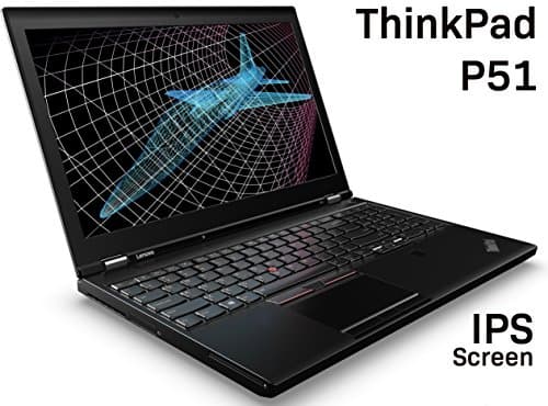 LENOVO 2017 THINKPAD P51 LAPTOP: 15.6 FHD IPS, INTEL i7-7700HQ (7TH GEN), 8GB RAM, 500GB, NVIDIA QUADRO M1200M (4GB), WIN 10 PRO, TWO ADDTL M.2 TRAYS