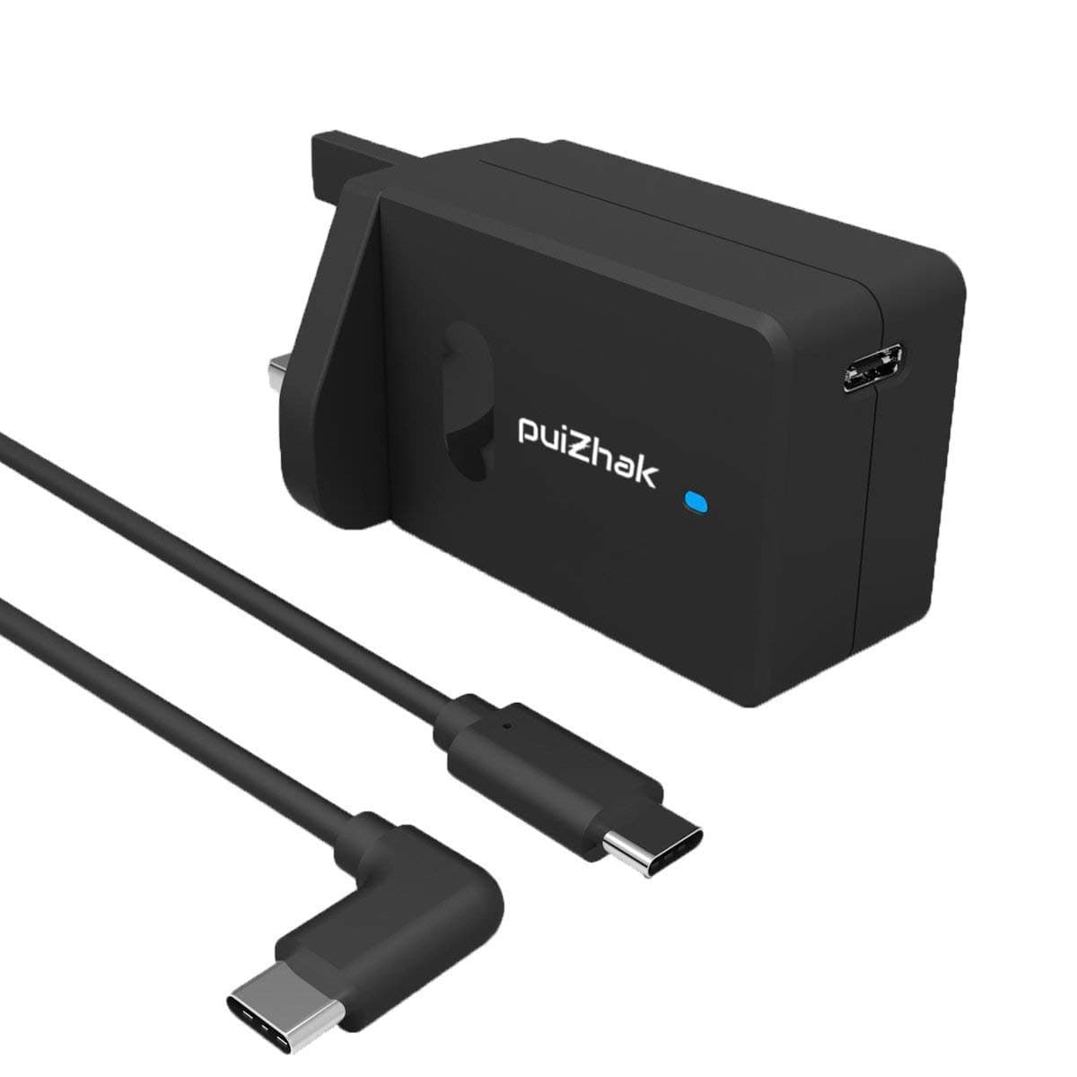 PUIZHAK AcBel 65W USB Type C Power Adapter For MacBook/Pro, Lenovo, ASUS, Acer, Dell, Huawei Matebook, HP, Microsoft Surface Book 2, MSI, Razer Blade Stealth, Samsung and Any USB C Charging Devices