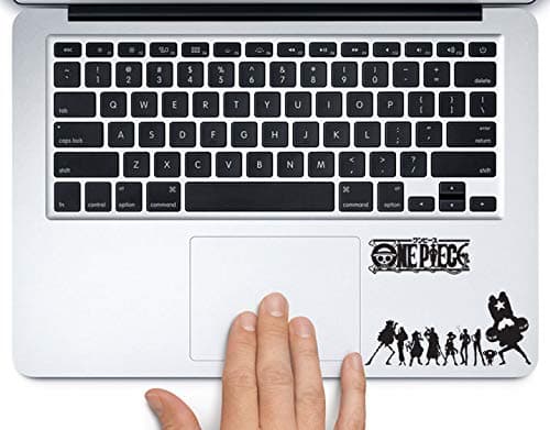 One Piece Set Printed Trackpad Clear Vinyl Decal Sticker Compatible with Apple MacBook Pro Air 11" 12" 13" 15" All Years Laptop Keyboard (11 “ MacBook Air)