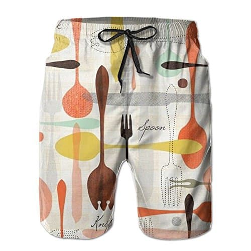 Tableware Summer Surf Men's Beach Swim Shorts