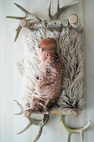 Deer swaddle - newborn baby swaddle