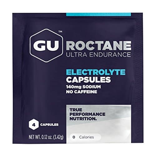 GU Roctane Electrolyte Capsules 4 Capsule Sachets - 5 Pack