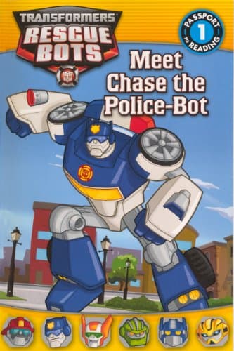 Meet Chase The Police-Bot (Turtleback School & Library Binding Edition) (Transformers: Rescue Bots)