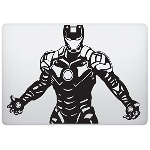 Sticker decal with superhero figure design, Computer Sticker, Laptop Sticker, Macbook Sticker, Ipad Sticker, Computer Decal, Laptop Decal, Ipad Decal. Cool Accessories for Laptop, Computer, Macbook.