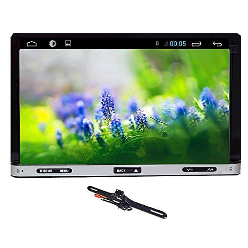 TOCADO In Dash Car DVD Player with 7'' Display, Android 4.4 GPS Navigation Car Stereo Double 2-Din In-Dash DVD Receiver with Bluetooth GPS USB SD IPod DVD + Backup Camera