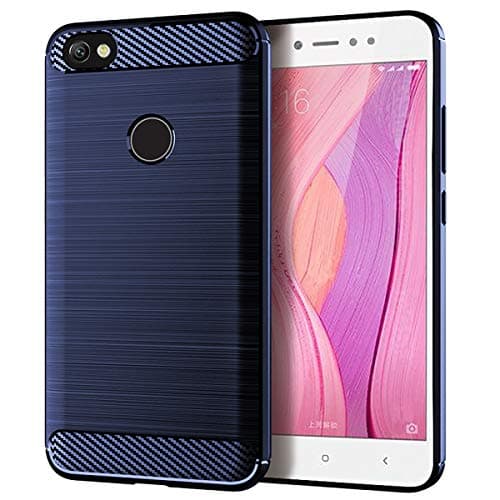 Xiaomi Redmi Note 5A Prime Case, TPU Cover Protective Shockproof Shatterproof Durable Hybrid Protective Slim Lightweight case - Blue