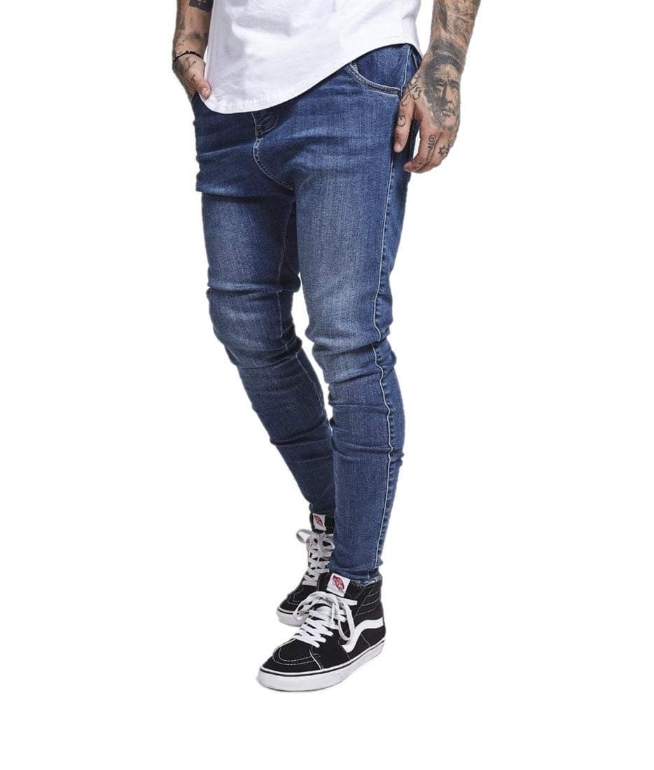 Men's Skinny Denim Jeans Midstone