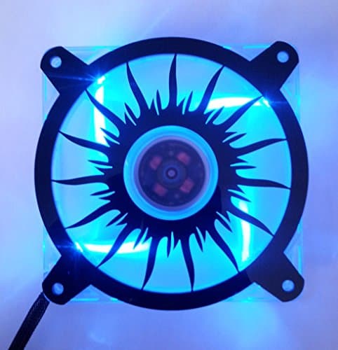 Custom Acrylic Blazing Sun 2 Computer Fan Grill 200mm
