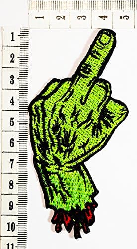 SpeedWheels Santa Cruz Screaming Hand SKATEBOARD Patch iron on patch / Sew On Patch Clothes Bag T-Shirt Jeans Biker Badge Applique