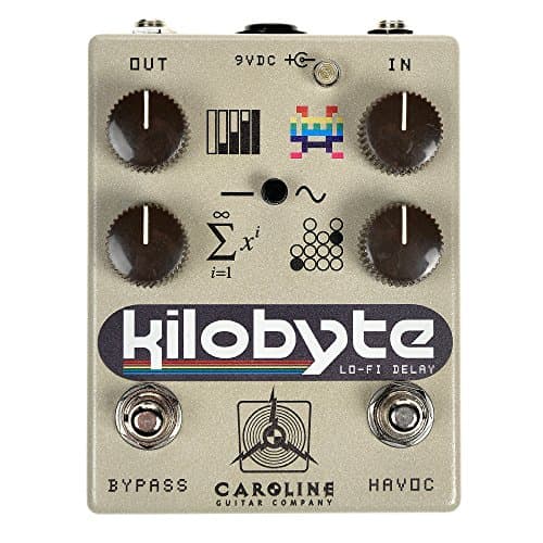 Caroline Kilobyte Lo-Fidelity Digital Delay 64 Graphic