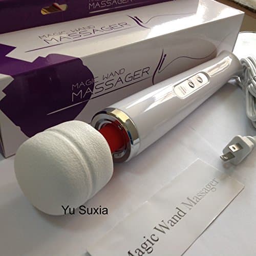 Powerful 10 Speed Magic Wand Massage White Full Body Powerful New Handheld Electric Massagers White